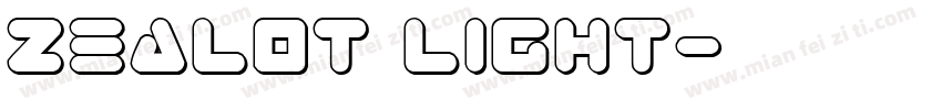 Zealot Light字体转换
